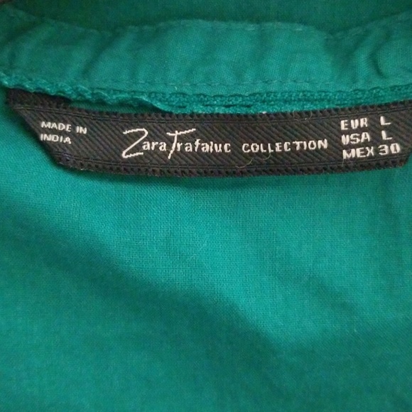 ZARA green shirt 💚 - Picture 7 of 8